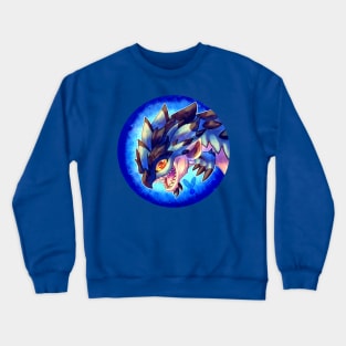 Huntable Monsters - Azure Rathalos Crewneck Sweatshirt